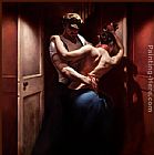 Hamish Blakely Tango Rouge painting